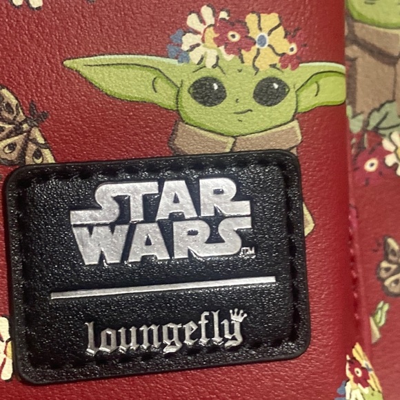 Grogu Jersey XS❤️Loungefly/Star Wars Bag?+ID holder main image 8